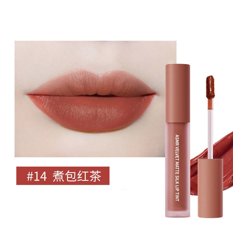 KATO Velvet Silk Lip Tint Lip Lacquer红泥炉火哑光雾面丝绒唇釉