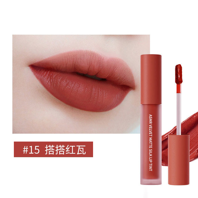 KATO Velvet Silk Lip Tint Lip Lacquer红泥炉火哑光雾面丝绒唇釉