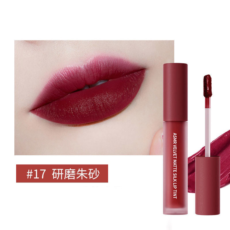 KATO Velvet Silk Lip Tint Lip Lacquer红泥炉火哑光雾面丝绒唇釉