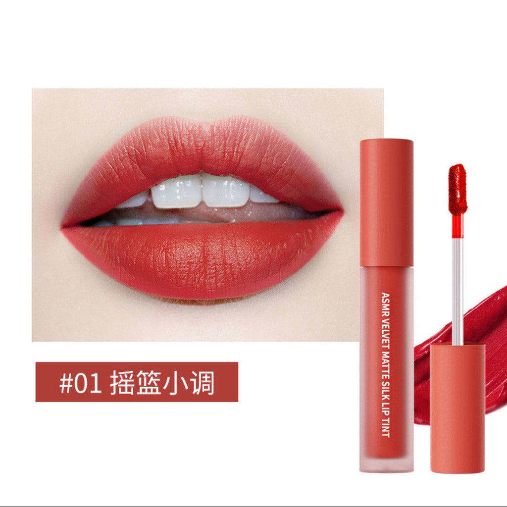 KATO Velvet Silk Lip Tint Lip Lacquer红泥炉火哑光雾面丝绒唇釉