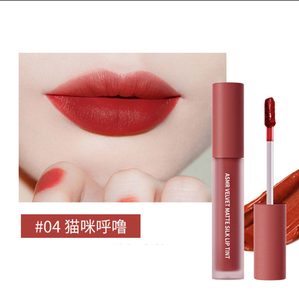 KATO Velvet Silk Lip Tint Lip Lacquer红泥炉火哑光雾面丝绒唇釉