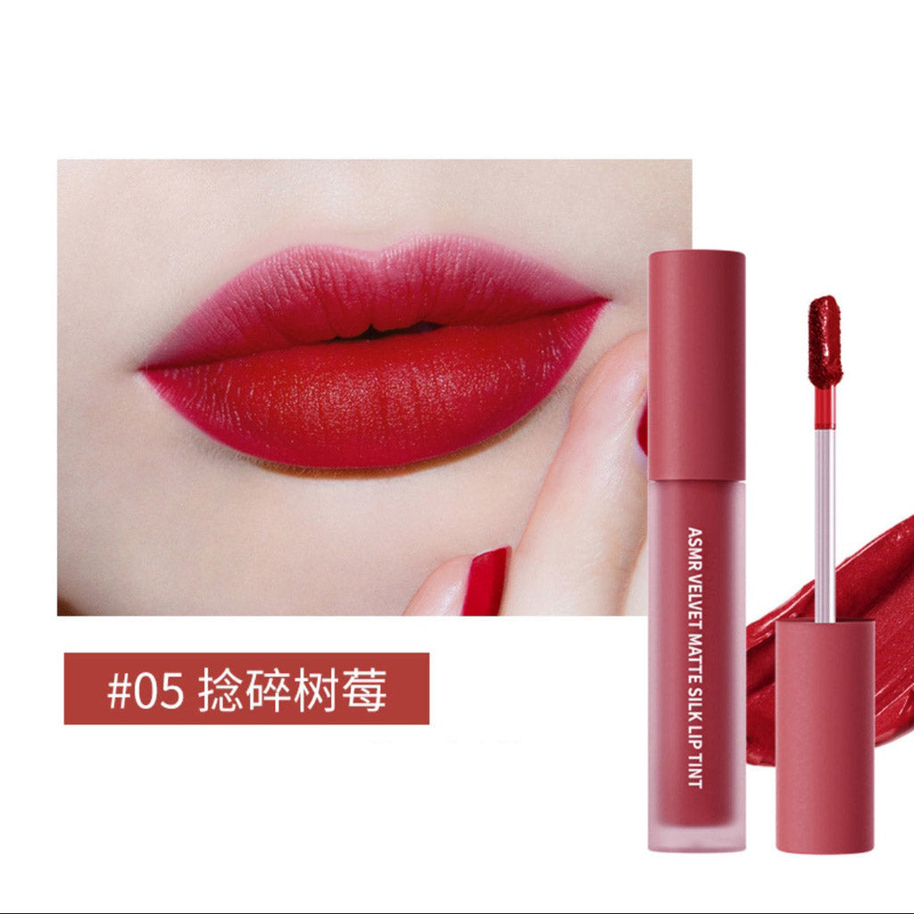 KATO Velvet Silk Lip Tint Lip Lacquer红泥炉火哑光雾面丝绒唇釉