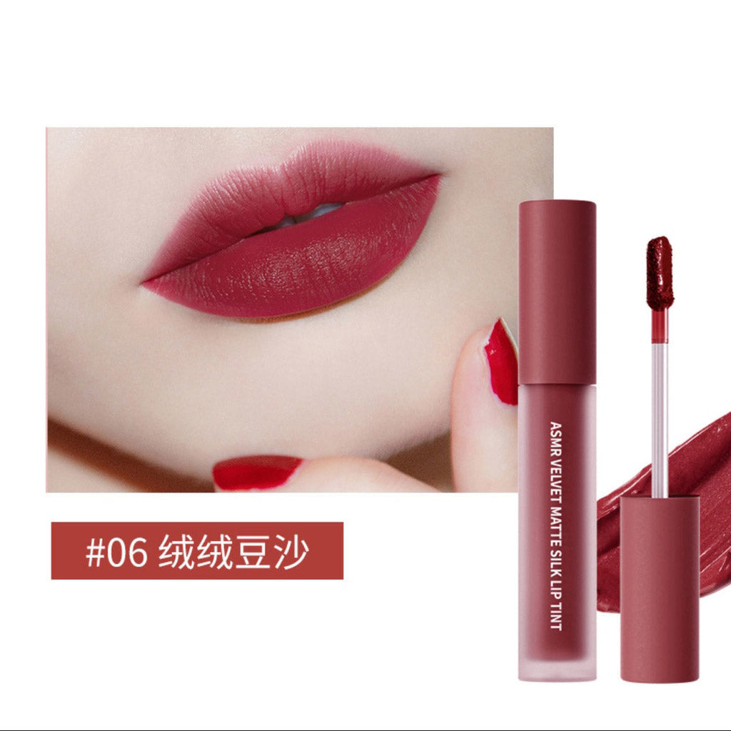 KATO Velvet Silk Lip Tint Lip Lacquer红泥炉火哑光雾面丝绒唇釉