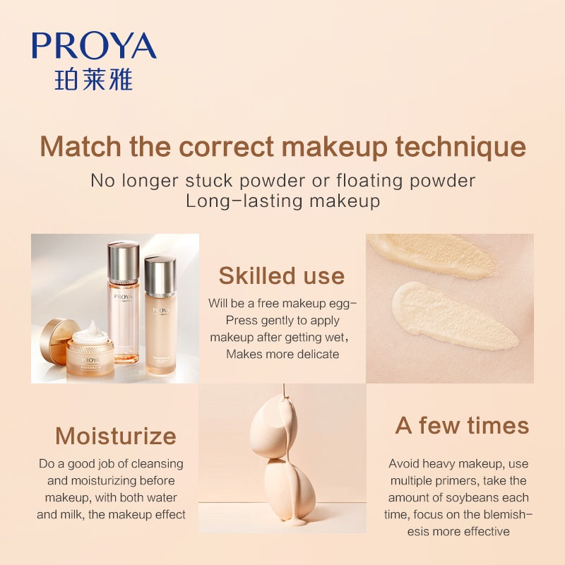 Proya Silk Glow Serum Foundation 珀莱雅奢养持妆粉底液 30ml